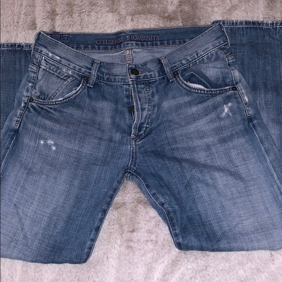 Citizens of Humanity Cropped Boyfriend Jeans - Picture 2 of 5